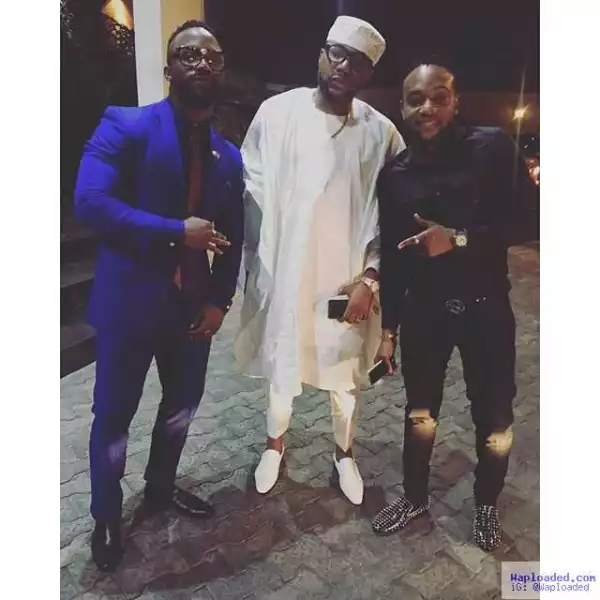 Photos: E-Money, Iyanya, And Kcee Show Off Swags As They Hang Out Together
